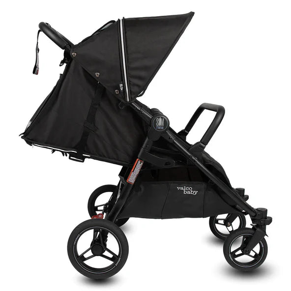 VALCO BABY SLIM TWIN DOUBLE STROLLER WITH BUMPER BAR - SPORT EDITION