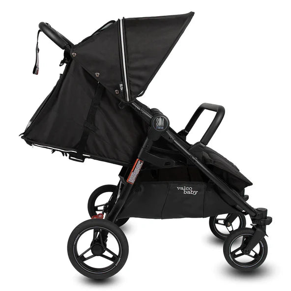 VALCO BABY SLIM TWIN DOUBLE STROLLER WITH BUMPER BAR - SPORT EDITION