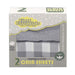 2PK CRIB SHEET DARK GREY