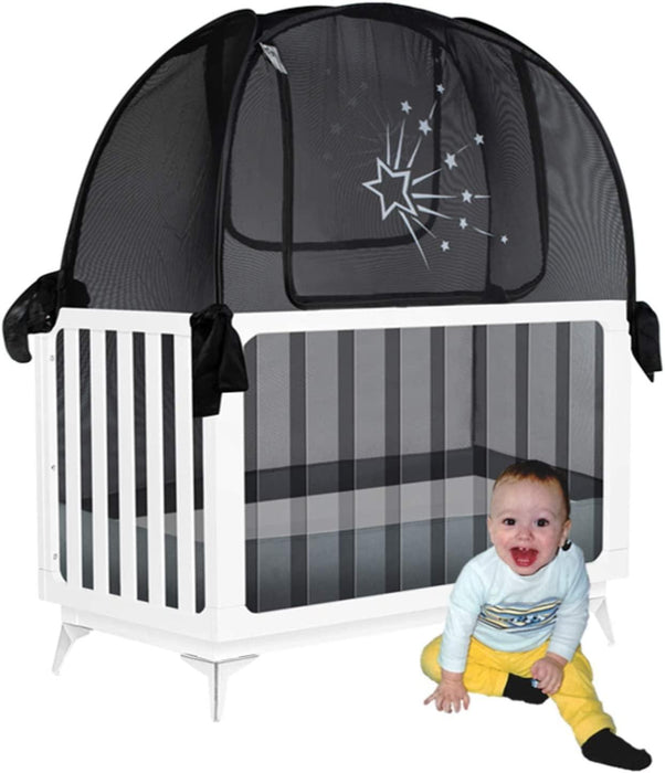 crib tent safety AUSSIE COT POP UP CRIB SAFETY TENT — Little Luxury