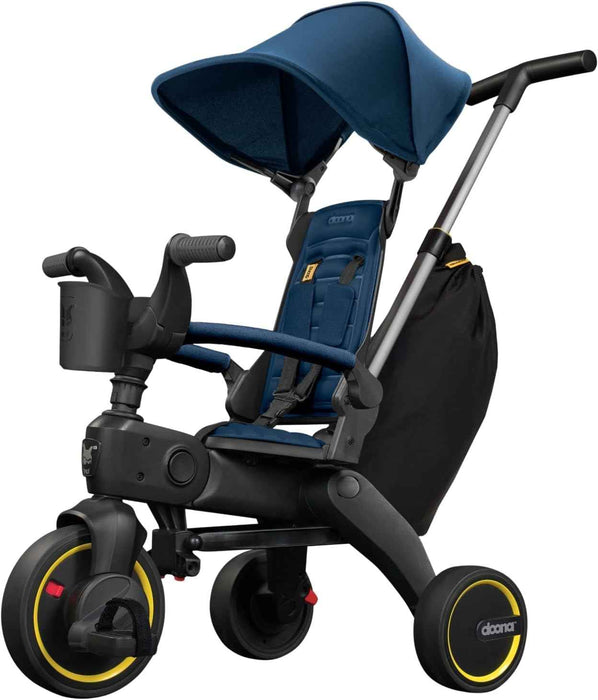 DOONA LIKI TRIKE S3 5-IN-1 COMPACT, FOLDABLE TRICYCLE . ROYAL BLUE BIKE DOONA