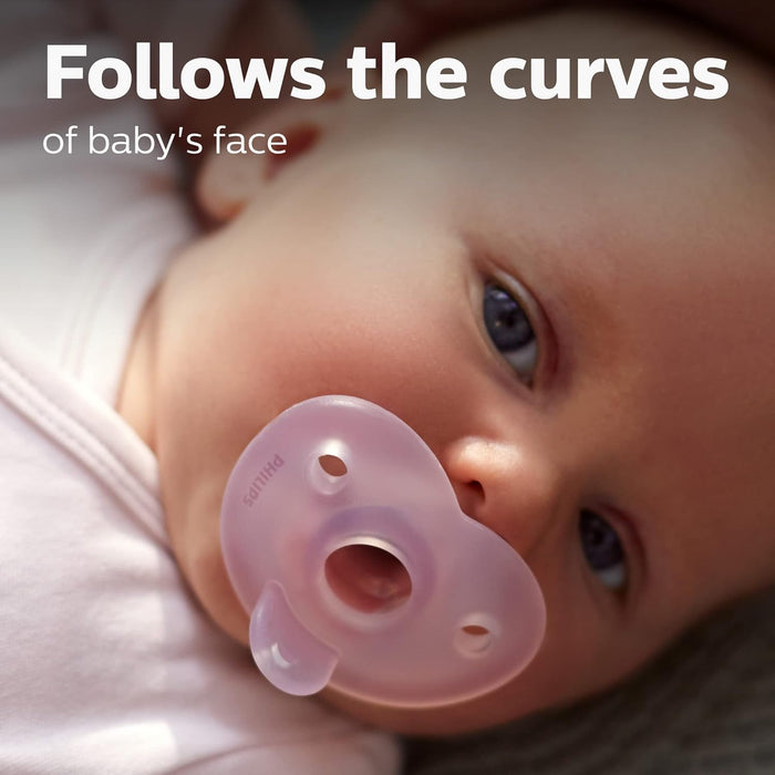 PHILIPS AVENT SOOTHIE HEART PACIFIER, 0-3 MONTHS, 2 PACK PACIFIER AVENT