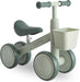 MUSHIE MINI TODDLER BIKE 4 WHEELS FIRST BALANCE BIKE - 12-24 MONTHS . SAGE BIKE MUSHIE