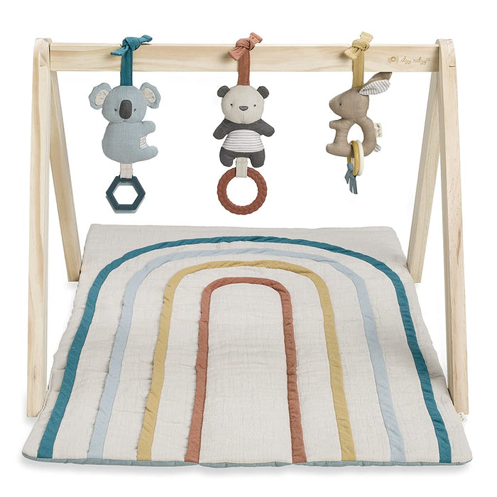 Itzy Ritzy Activity Gym – Premium Wooden Baby Gym