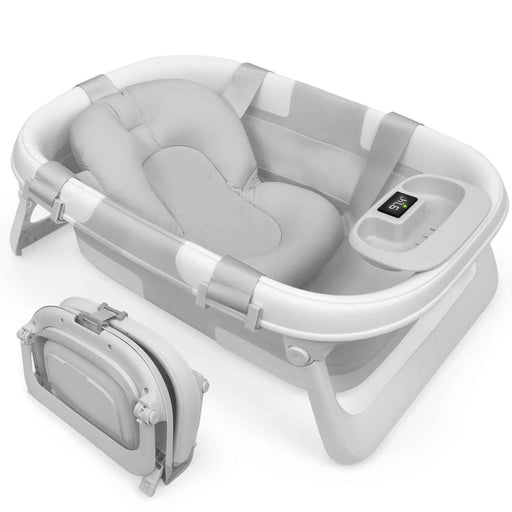 JOOL BABY FOLD `N STORE 3 STAGE BABY BATHTUB . GREY BATHING JOOL BABY