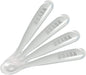 BEABA 4PK SILICONE SPOONS CLOUDS