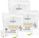 NOLEO Organic Cotton Pads - Large 3.54"x3.54" Pack of 3 (450x) M4A