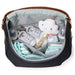 CURVE DIAPER BAG -BLACK