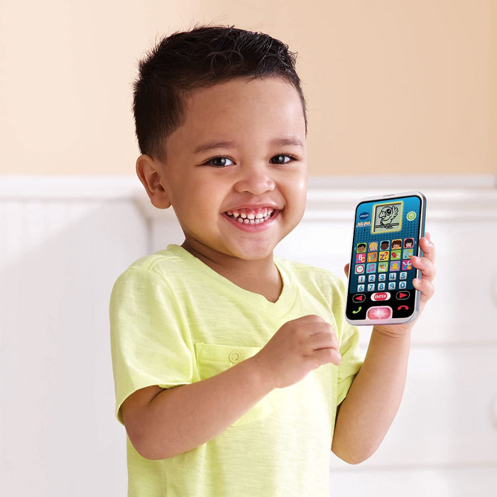 VTech Call and Chat Learning Phone, Pretend Play Toy Phone for Toddlers