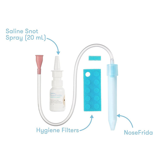 FRIDABABY NOSEFRIDA SNOTSUCKER SALINE KIT