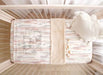 HIBERNATE BABY 3 PIECE CRIB LINEN SET (52"X 28") . BUNNY - MULTI CRIB SET HIBERNATE BABY