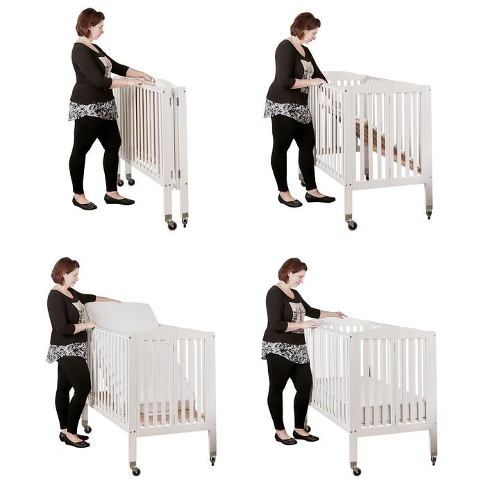 DREAM ON ME IN FOLDING PORTABLE CRIB — Little Luxury