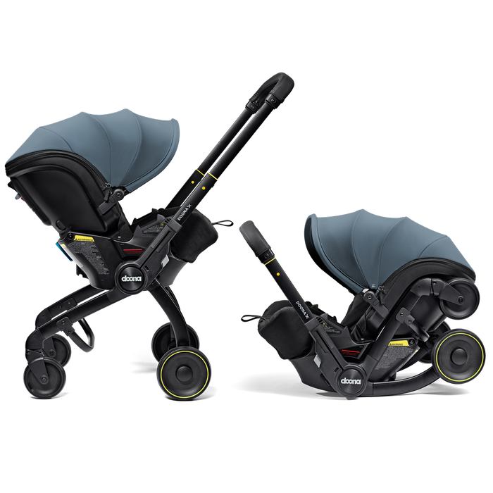 DOONA X INFANT CAR SEAT + LATCH BASE . OCEAN BLUE CAR SEAT DOONA