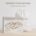 100-Piece Wooden Train Set for Toddlers Ages 1+ Train Set Comfy Cubs