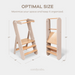 Kids Step Stool for Ages 3+ in Blush Step Stool Comfy Cubs