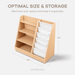 Kids Bookshelf - Wood Book Shelves Comfy Cubs