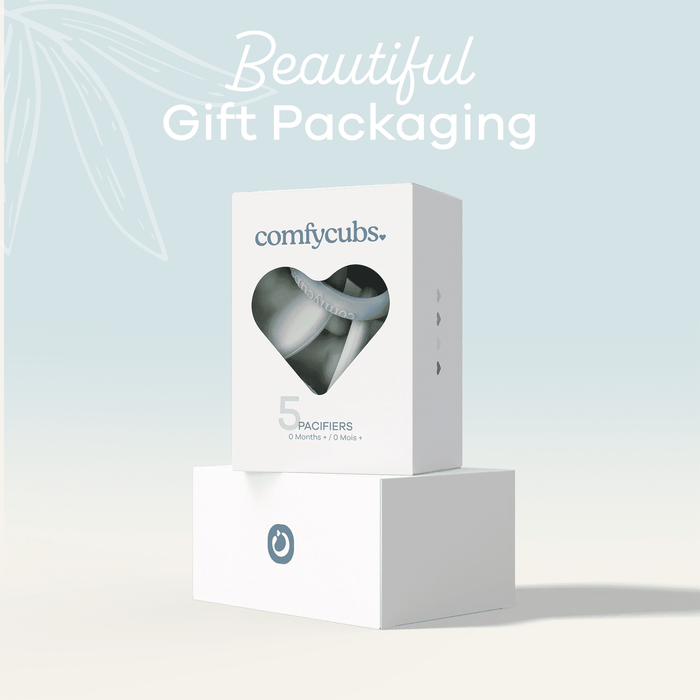 Pacifiers, 5 Pack by Comfy Cubs - Multicolor Boy Pacifiers Comfy Cubs