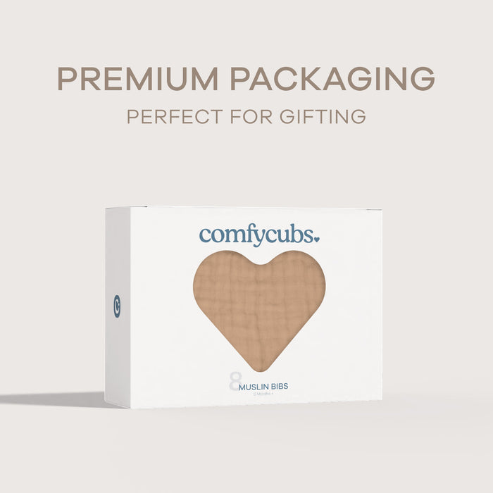 Muslin Bibs by Comfy Cubs - Cedar Bibs Comfy Cubs