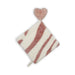 RITZ BABY FUZZY BLANKET ZEBRA DESIGN LOVEY . PINK BLANKETS RITZ