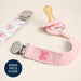 ITZY RITZY- ITZY CLIP™ LINEN PACIFIER CLIP PACI CLIP ITZY RITZY