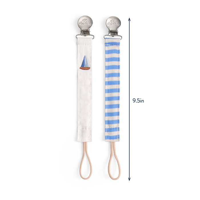ITZY RITZY- ITZY CLIP™ LINEN PACIFIER CLIP PACI CLIP ITZY RITZY