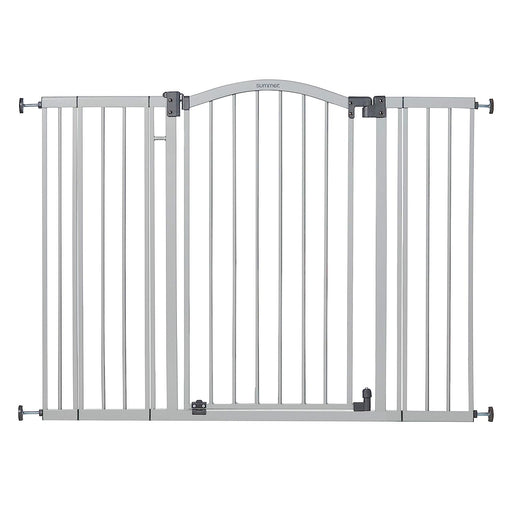 SUMMER INFANT EXTRA TALL & WIDE SAFET BABY GATE, GRAY