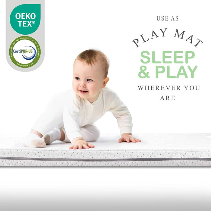 baby trend playard mattress size MODERA BABY ORGANIC COTTON PACK N PLAY MATTRESS