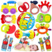 VBFRZY BABY RATTLES TEETHING TOYS 0-6 MONTHS
