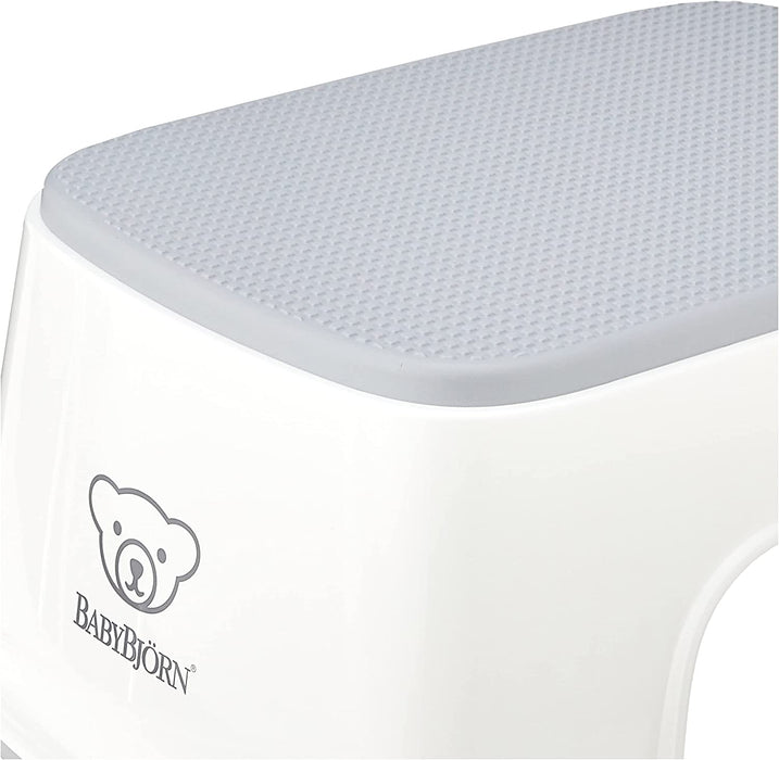 STEP STOOL WHITE/GREY