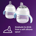 PHILIPS AVENT NATURAL TRAINER CUP WITH EXTRA FAST FLOW NATURAL RESPONSE NIPPLE (FLOW 5) AND SOFT SPOUT, 5OZ BOTTLE ACCESORIES AVENT