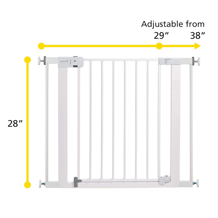 SAFETY 1ST EASY INSTALL AUTO-CLOSE GATE - WHITE