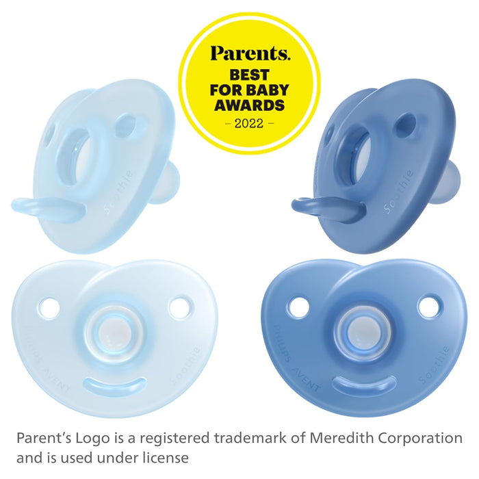 PHILIPS AVENT SOOTHIE HEART PACIFIER, 0-3 MONTHS, 2 PACK PACIFIER AVENT