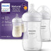 PHILIPS AVENT NATURAL BABY BOTTLES WITH NATURAL RESPONSE NIPPLES (MEDIUM FLOW, FLOW 3), 9OZ, 2-PACK BABY BOTTLE AVENT