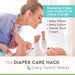 NOLEO 3-IN-1 - Diaper Rash Cream - EWG Verified Diaper Rash Treatment Cream > Baby Wipes > Liniment > Organic Baby Wipes > Baby Lotion > Cloth Diaper Safe Rash Cream M4A
