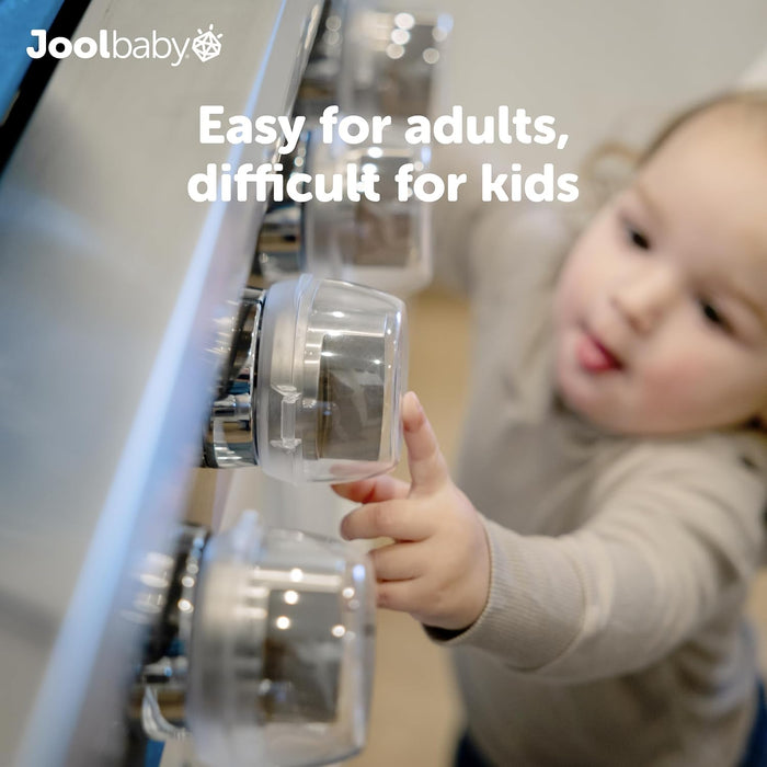 JOOL BABY CLEAR STOVE KNOB COVERS 5PK