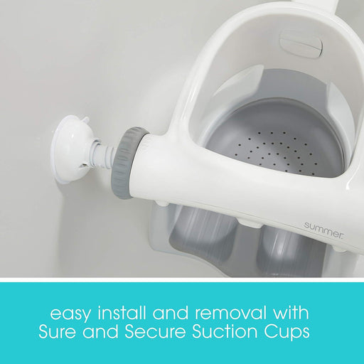 SUMMER INFANT MY BATH SEAT SOFT SUPPORT, GRAY — Little Luxury