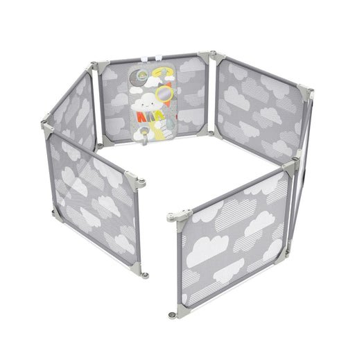 SKIP HOP PLAY ENCLOSURE EXPANDABLE BABY PLAYPEN - GRAY