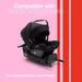 Bugaboo Turtle Air x Nuna Car Seat + Recline Base