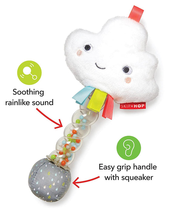 CLOUD RAINSTICK RATTLE