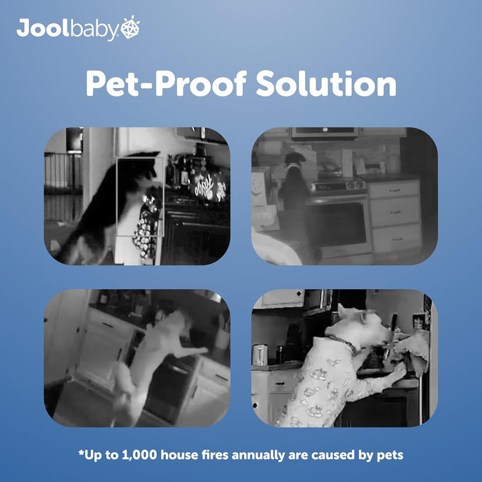 JOOL BABY CLEAR STOVE KNOB COVERS 5PK