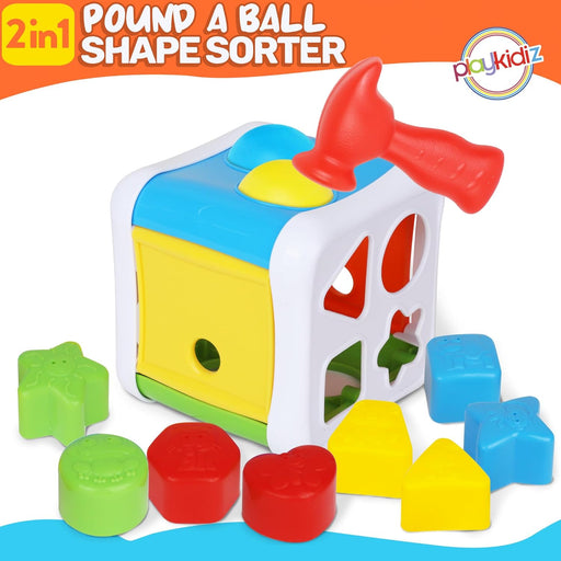 PLAYKIDIZ MUSICAL SHAPE SORTER TOY