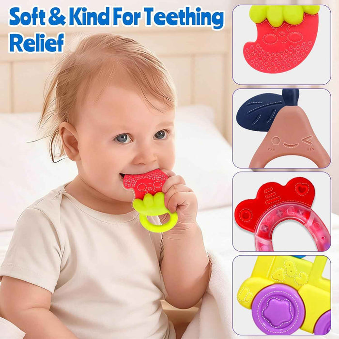 VBFRZY BABY RATTLES TEETHING TOYS 0-6 MONTHS