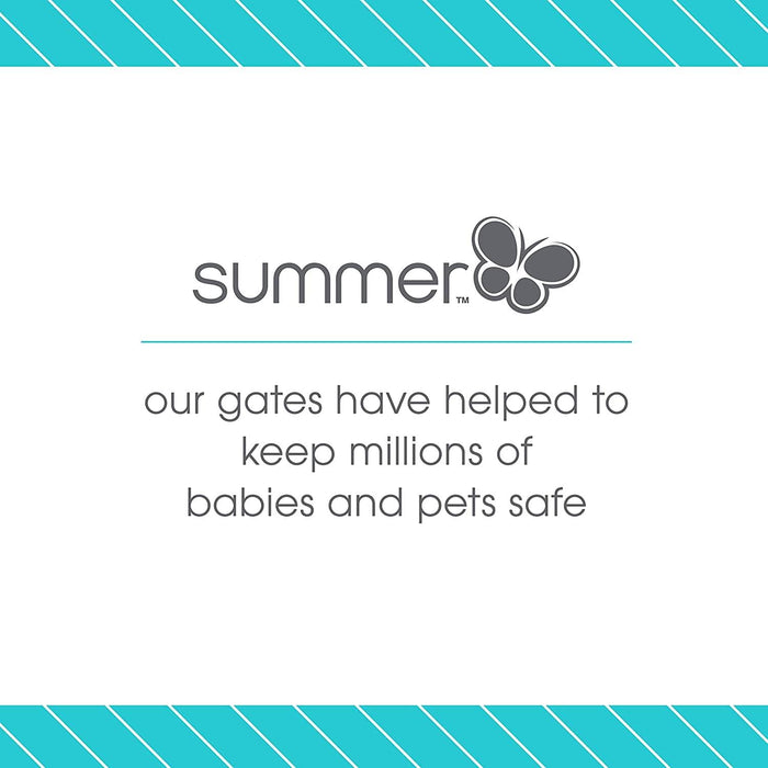 summer infant indoor outdoor multi function walk thru gate SUMMER INFANT INDOOR & OUTDOOR MULTI FUNCTION WALK-THRU BABY GATE — Little Luxury