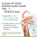 NOLEO 3-IN-1 - Diaper Rash Cream - EWG Verified - 24oz M4A