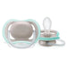 PHILIPS AVENT ULTRA AIR PACIFIER 18M+, BEIGE/DAWN 2PK PACI AVENT