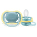 PHILIPS AVENT ULTRA AIR PACIFIER 18M+, BEIGE/DAWN 2PK PACI AVENT