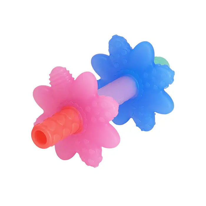 ITZY RITZY TEENSY TUBES RATTLE AND TEETHER TEETHERS ITZY RITZY