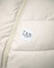 7AM ENFANT TUNDRA CAR SEAT COCOON TUNDRA IN WHITE FUR & BEIGE HEATHER BUNTING 7 A.M.