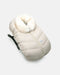7AM ENFANT TUNDRA CAR SEAT COCOON TUNDRA IN WHITE FUR & BEIGE HEATHER BUNTING 7 A.M.