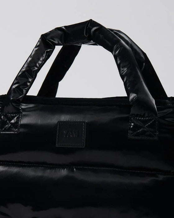 7AM ROMI STROLLER ORGANIZER USHUAIA COLLECTION - BLACK LIQUID SHINE BAGS 7 A.M.